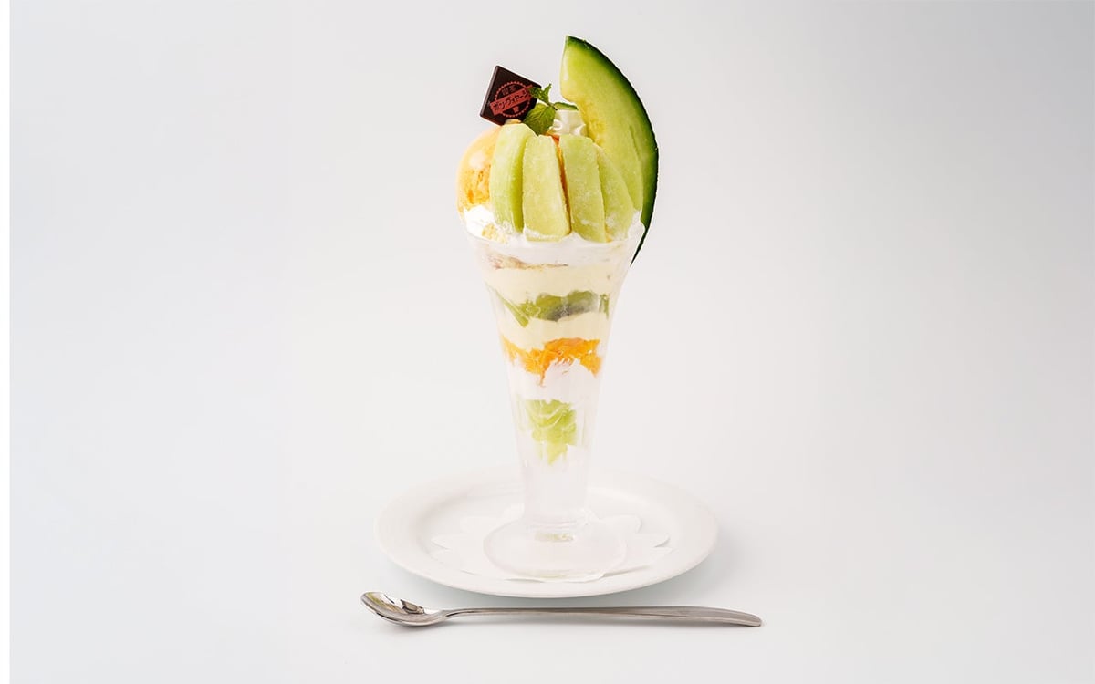 Melon Parfait ¥2,000 (tax included)
