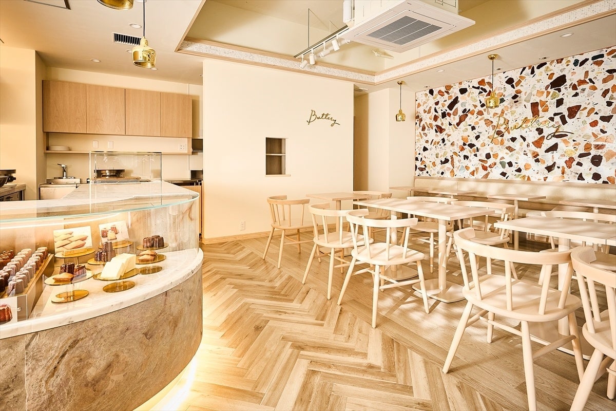 Inside Buttery Cafe in Nagoya, Nishi-ku, Meieki