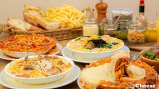 All-You-Can-Eat Sides with Cheese-Filled Soup Pasta at CheeseTable Shinjuku