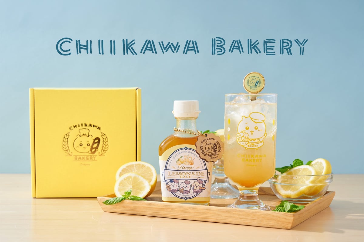 Chiikawa Bakery Launches Summer Gift Set with Honey Lemonade Base in Japan
