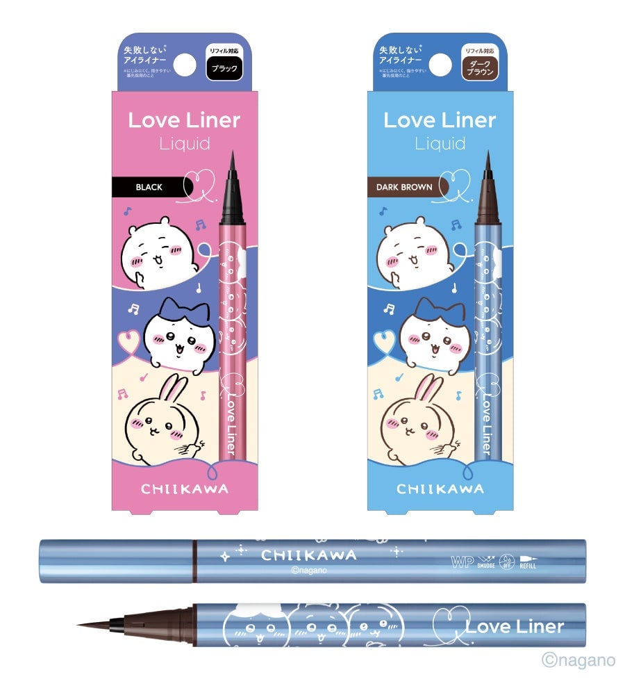 Limited-Edition Chiikawa Liquid Eyeliner Launches at Matsumoto Kiyoshi and Cocokara Fine in Japan July 16