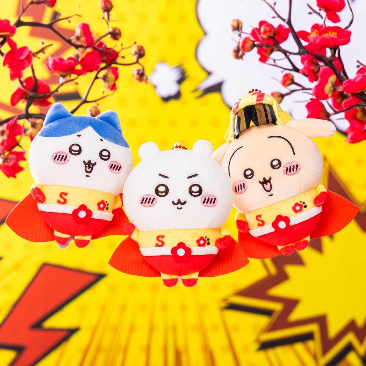 Chiikawa x Suppaiman Collaboration Goods Launch in Japan with Mascots and T-Shirts