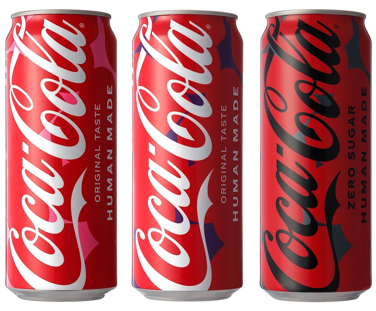 Coca-Cola x HUMAN MADE Limited-Edition 500ml Cans Launch Nationwide in Japan July 21