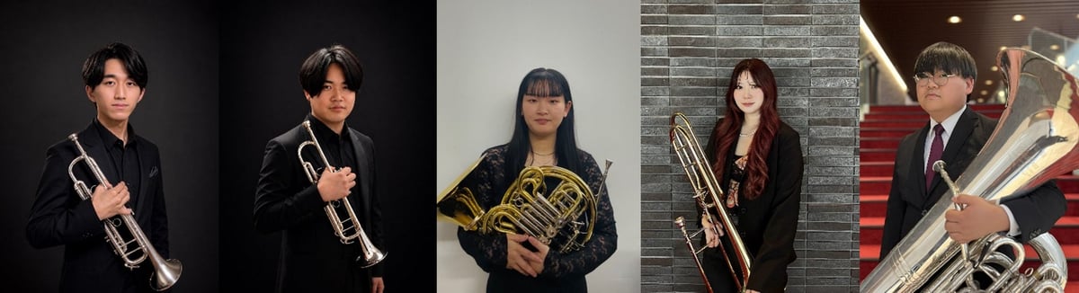 From the left: Takayoshi Amemiya, Hayato Kubo, Nozomi Tanaka, Sayaka Ito, Daiki Katayama