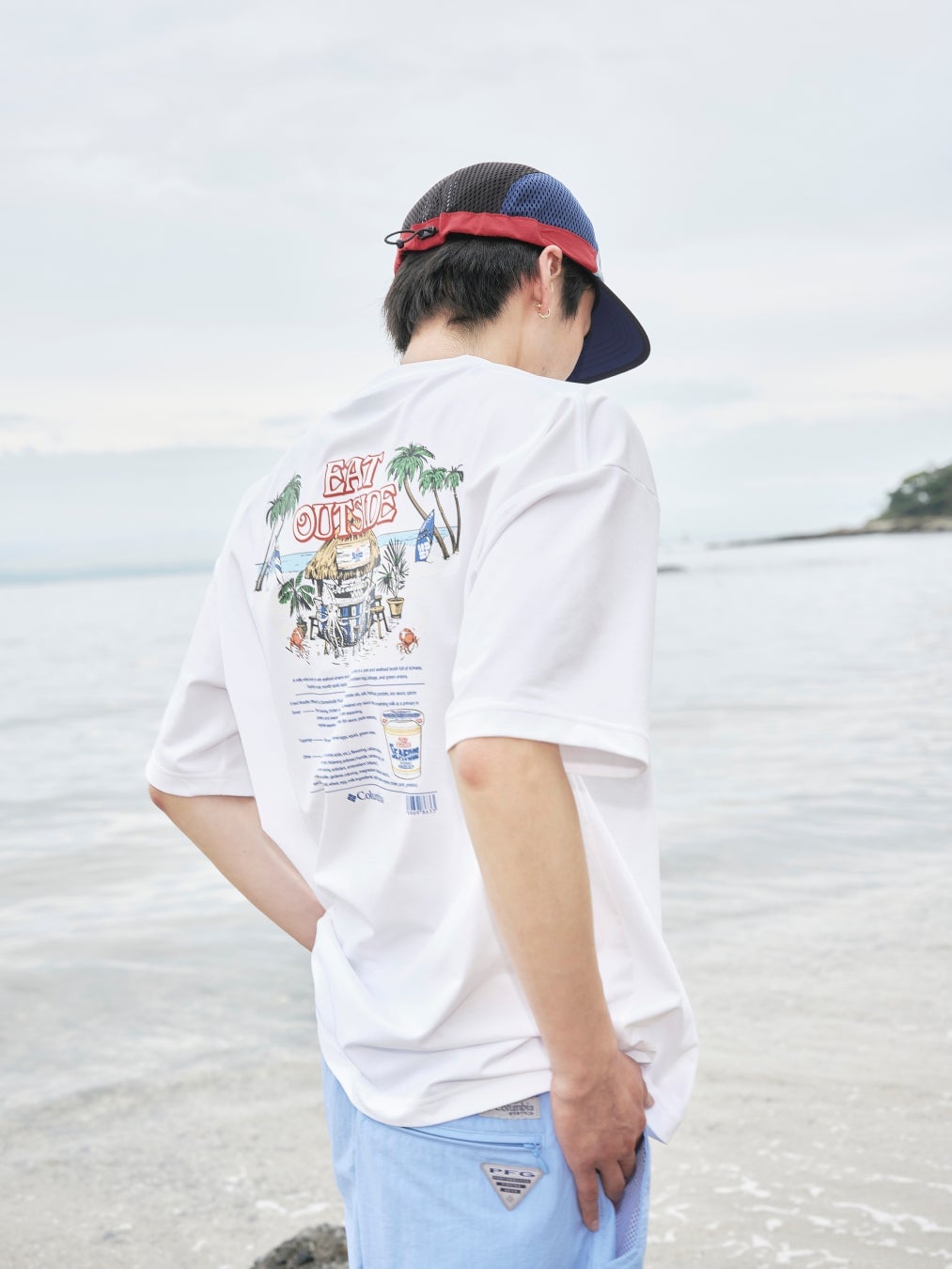 Japan Debut: Cup Noodle Seafood x Columbia Collaboration T-Shirt