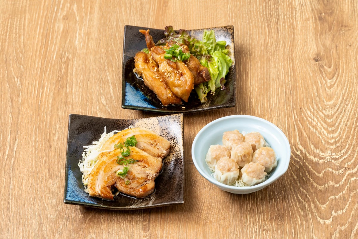 Mini Char Siu / Mini Yurinchi / 7 Chibi Shumai Water Dumplings — ¥1,555 (tax included)