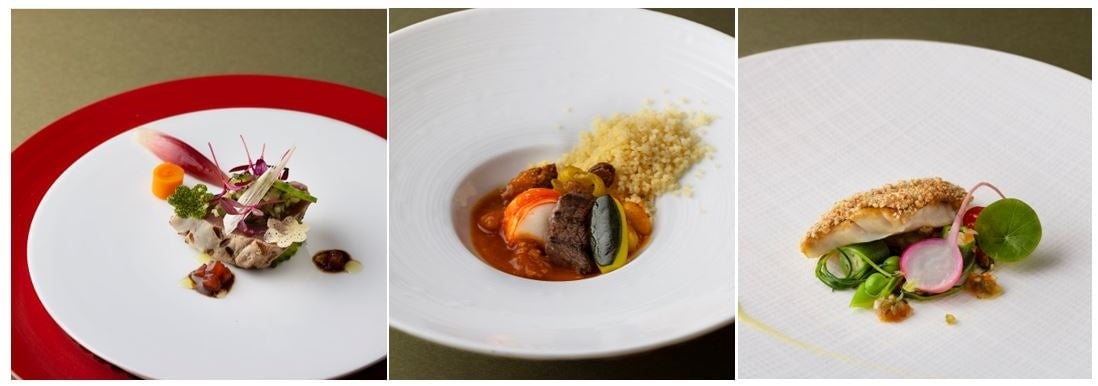 Enjoy the lingering summer and the early signs of autumn with the Degustation Course.