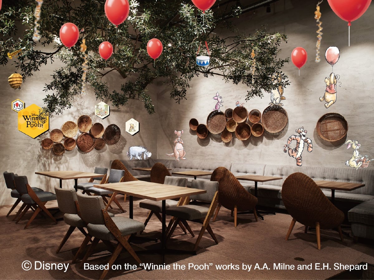 Shibuya Hikarie Store Winnie the Pooh Design Area Image