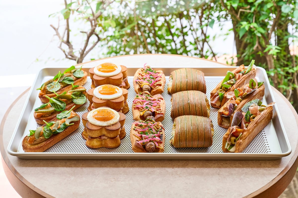 From sweet pastries to savory dishes, all made with croissant dough.