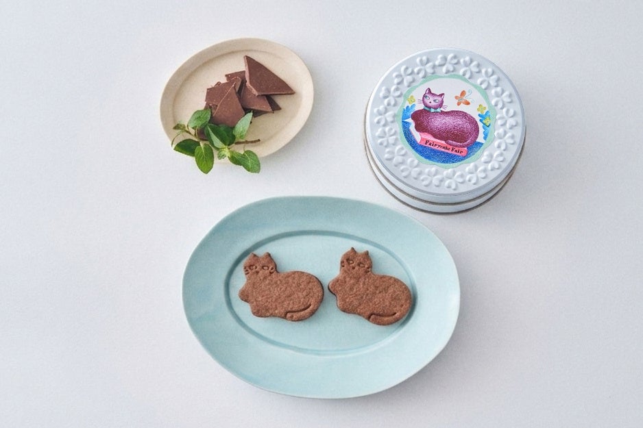 My favorite Mint chocolate Cookie Tin (2 pieces for ¥1,100, tax included)