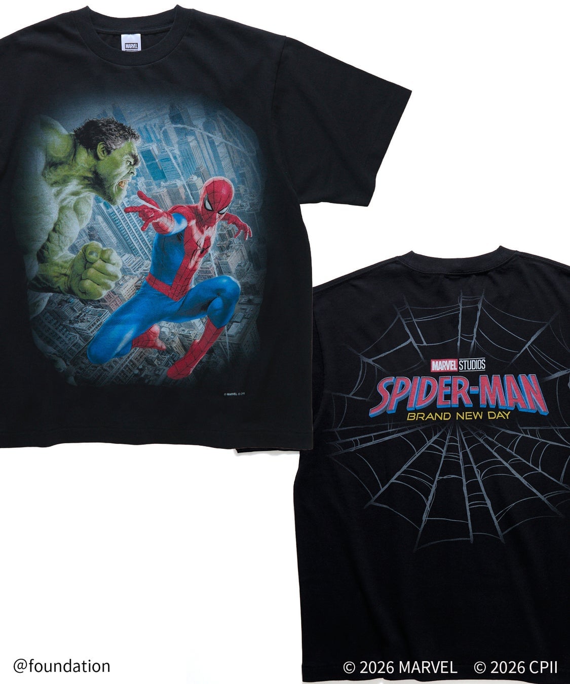 FREAK’S STORE Launches ¥9,900 Spider-Man T-Shirt Collection in Japan July 31