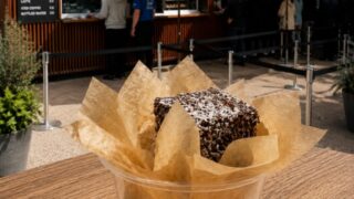 Free Lamington Giveaway at MUC COFFEE ROASTERS in Osaka on Lamington Day