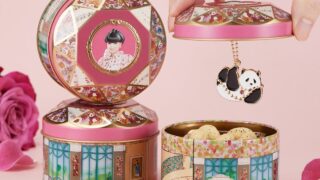 Free Panda Charm with New Tetsuko’s Room Cookie Tin at Nihonbashi Exhibition