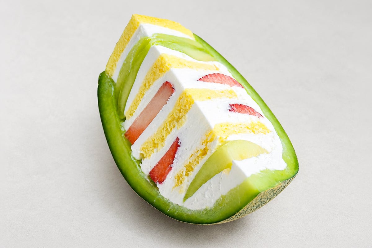 Giant 5L Takami Melon Shortcake in Chiba, Japan — From July 5, 2026