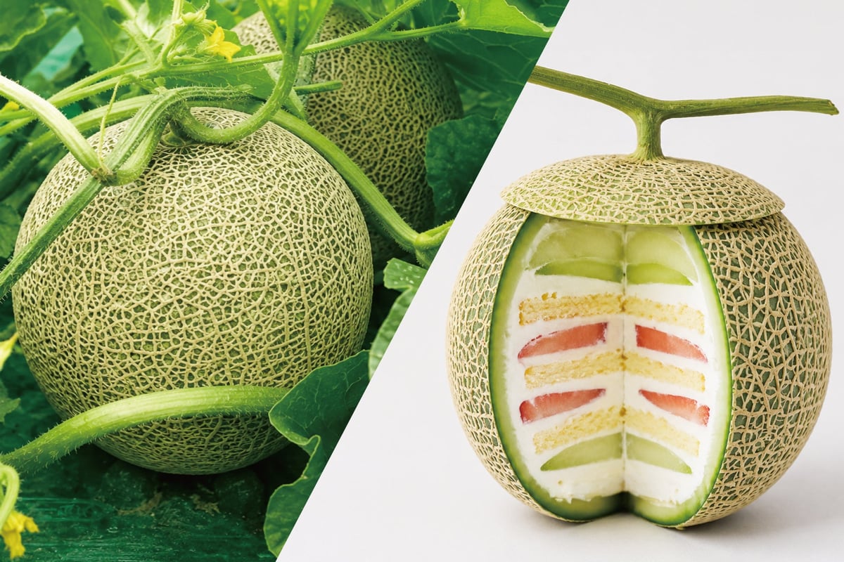Giant 5L Takami Melon Shortcake in Chiba, Japan — From July 5, 2026