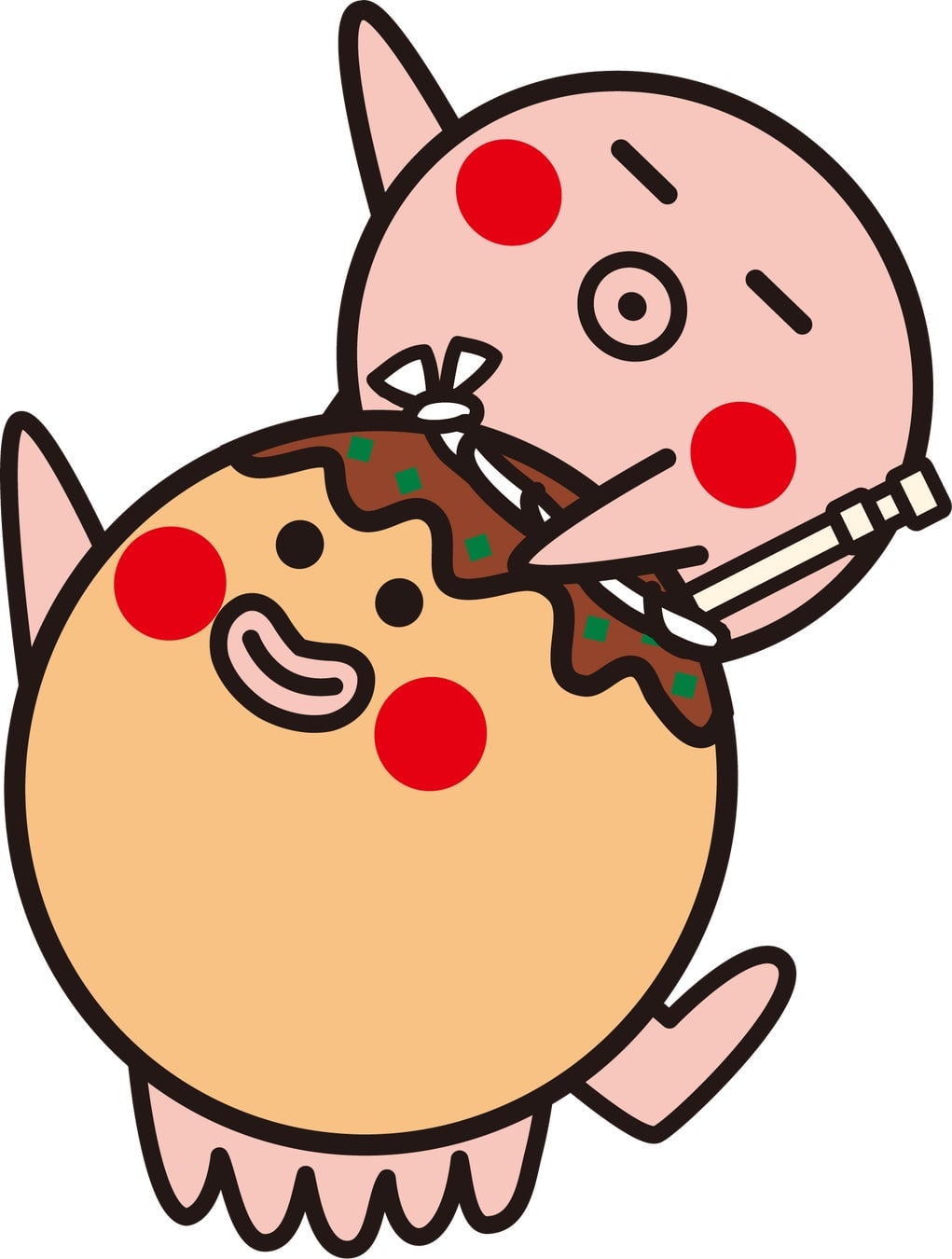 Gindaco's official character is "Takobo~"