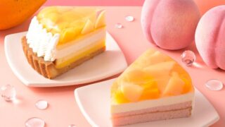 Ginza Cozy Corner Launches Refreshing Peach Jelly Sweets from July 10 in Japan