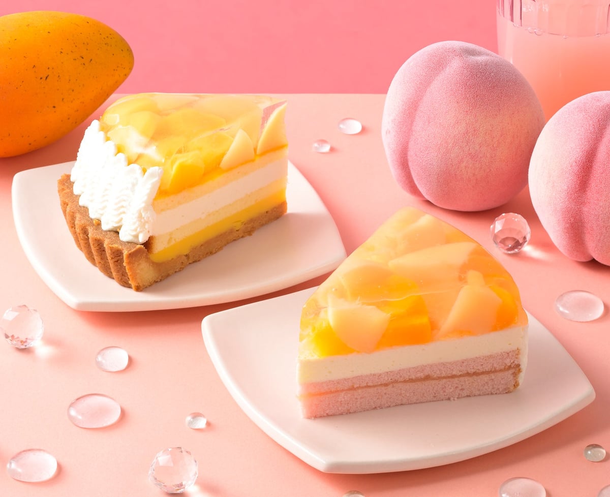 Ginza Cozy Corner Launches Refreshing Peach Jelly Sweets from July 10 in Japan
