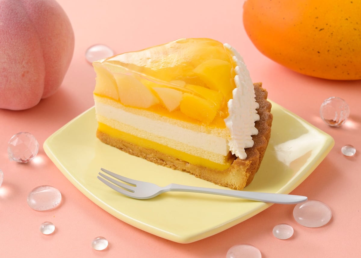 Ginza Cozy Corner Launches Refreshing Peach Jelly Sweets from July 10 in Japan