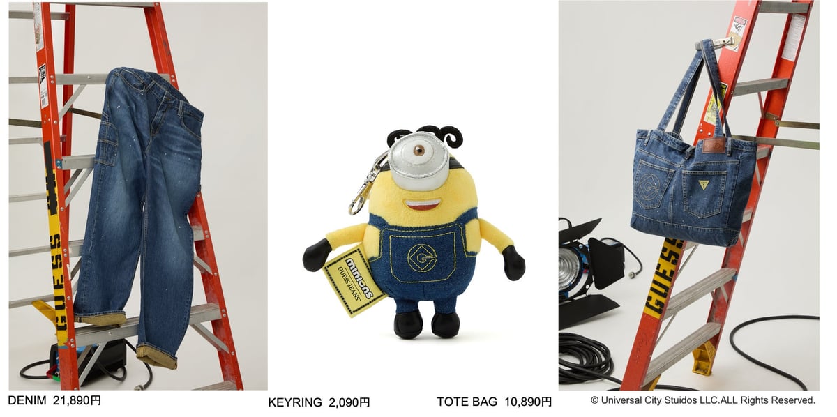 GUESS JEANS Launches Minions & Monsters Capsule Collection Inspired by New Movie