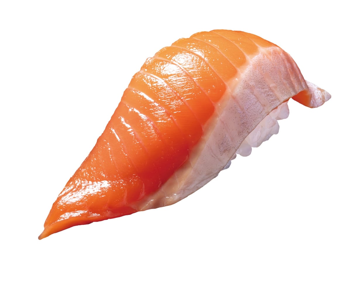 Triumph-sized silver salmon from Sanriku 100 yen (tax included 110 yen)