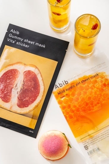 Abib sheet mask present
