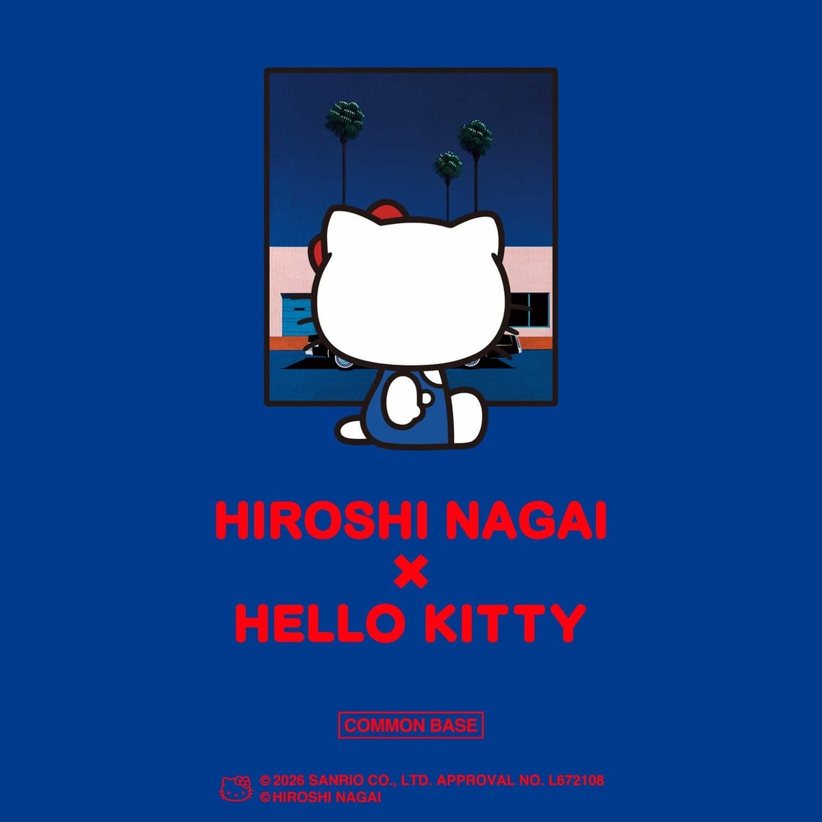 Hiroshi Nagai x Hello Kitty Collaboration Launches at Tsutaya Stores in Daikanyama and More