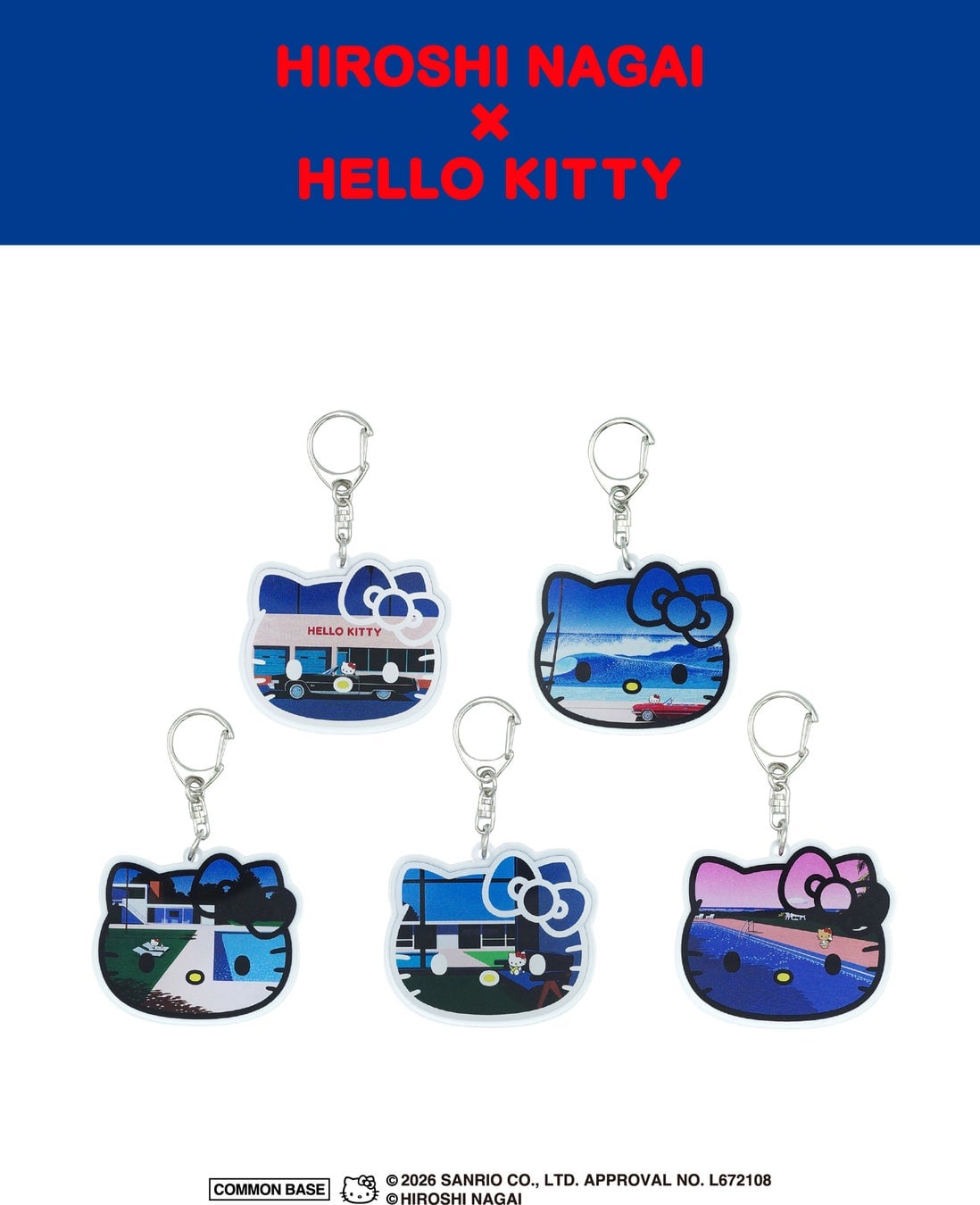 Hiroshi Nagai x Hello Kitty Collaboration Launches at Tsutaya Stores in Daikanyama and More