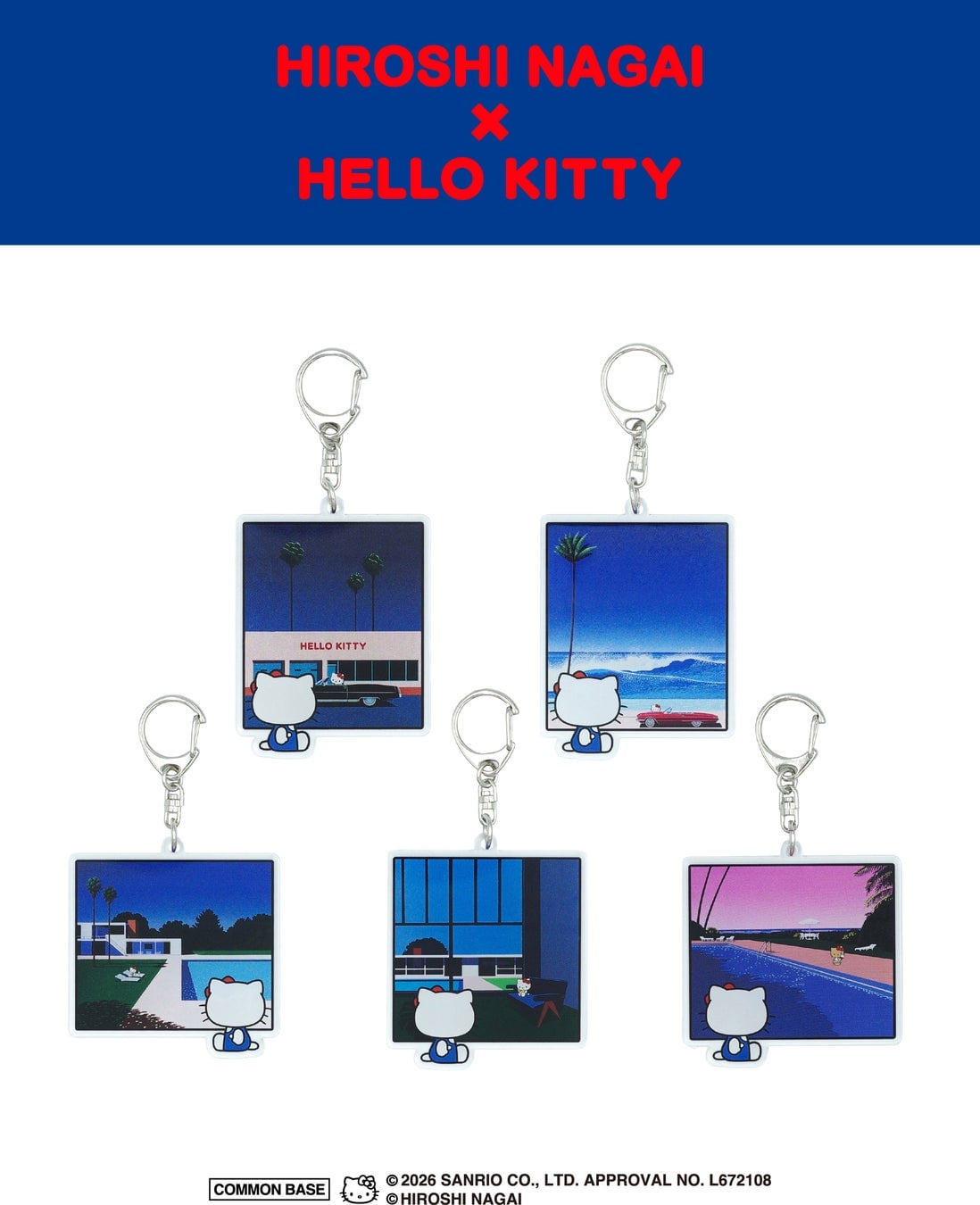 Hiroshi Nagai x Hello Kitty Collaboration Launches at Tsutaya Stores in Daikanyama and More