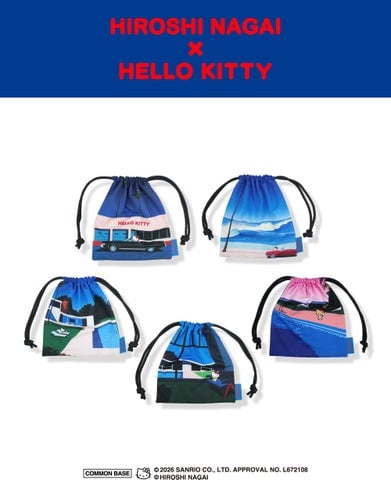Hiroshi Nagai x Hello Kitty Collaboration Launches at Tsutaya Stores in Daikanyama and More