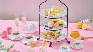 Honey Lemon and Peach Afternoon Tea at Hotel Kanazawa from June 1