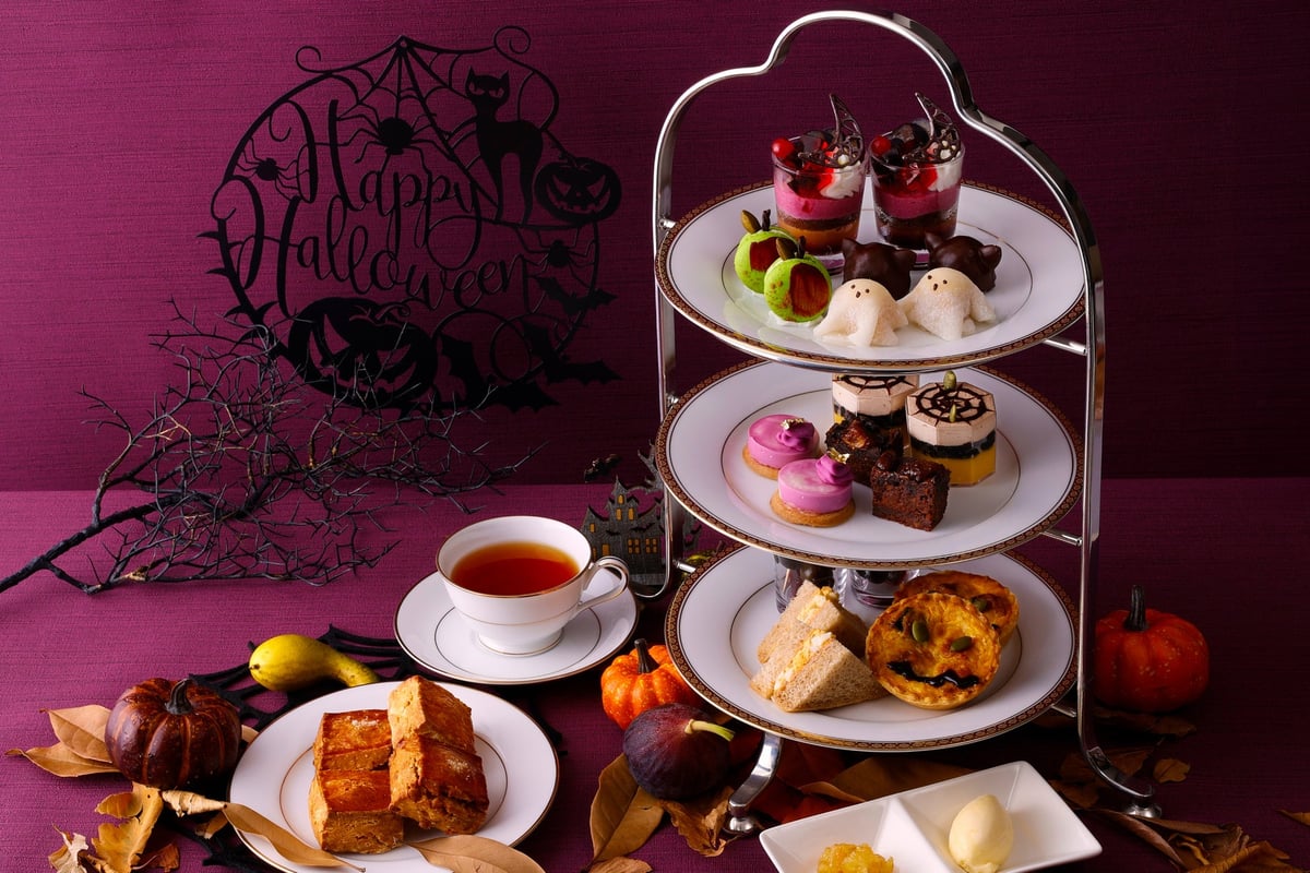 hotel new grand halloween afternoon tea yokohama 01