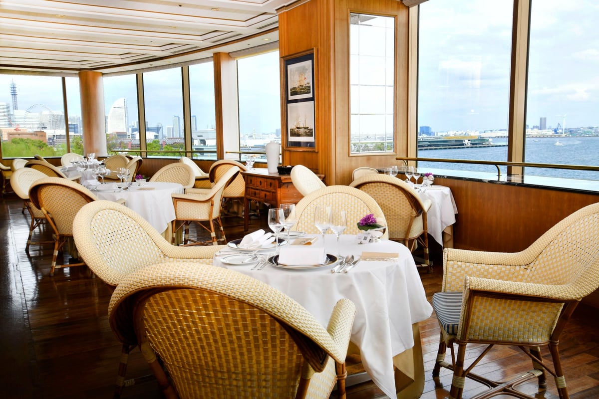 Hotel New Grand's Summer Afternoon Tea with Stunning Harbor Views in Yokohama