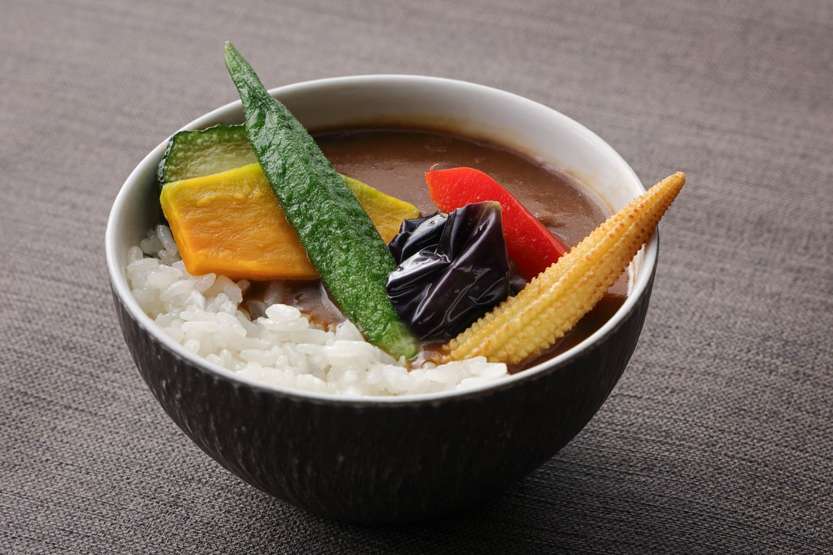 Summer Vegetable Japanese Curry Don