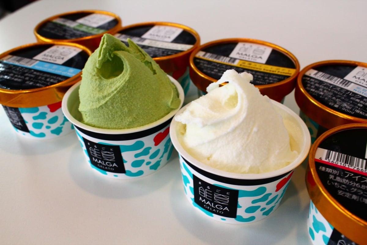 Ice manju varieties from Mie Prefecture — ¥244 (tax included)