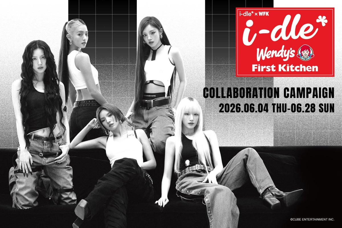 i-dle Collaboration at Wendy's First Kitchen Japan — Limited Menu from June 4