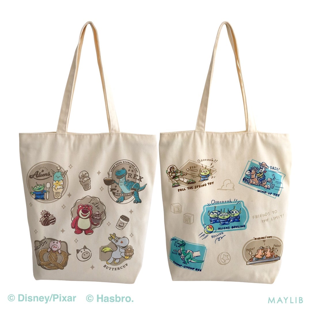Tote bag, each ¥1,100 (tax included)