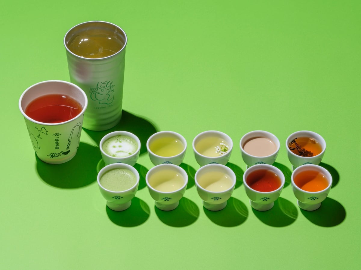 Matcha Latte from Ippodo Tea Shop — ¥1,320 (tax included)
