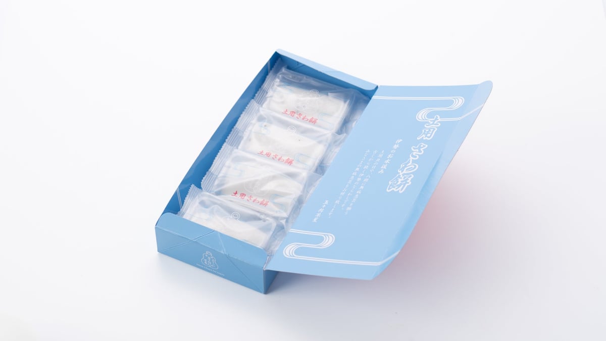 Doyō Sawa Mochi (4 pieces) ¥1,000 (tax included)