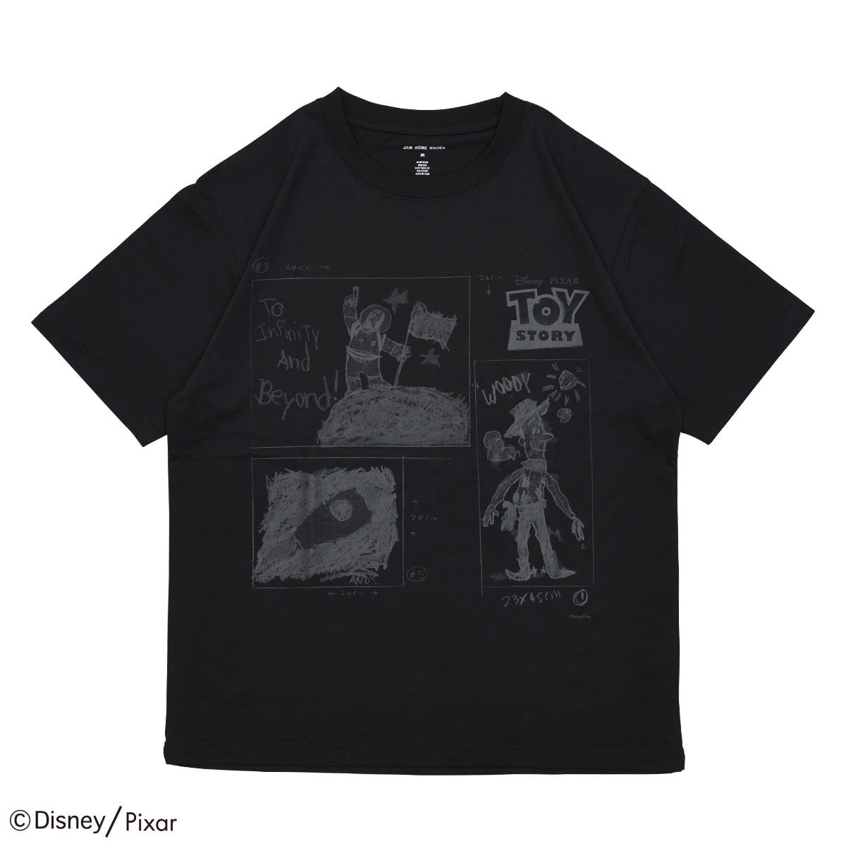 JAM HOME MADE Launches Toy Story 30th Anniversary Andy Illustration Tee in Tokyo July 10