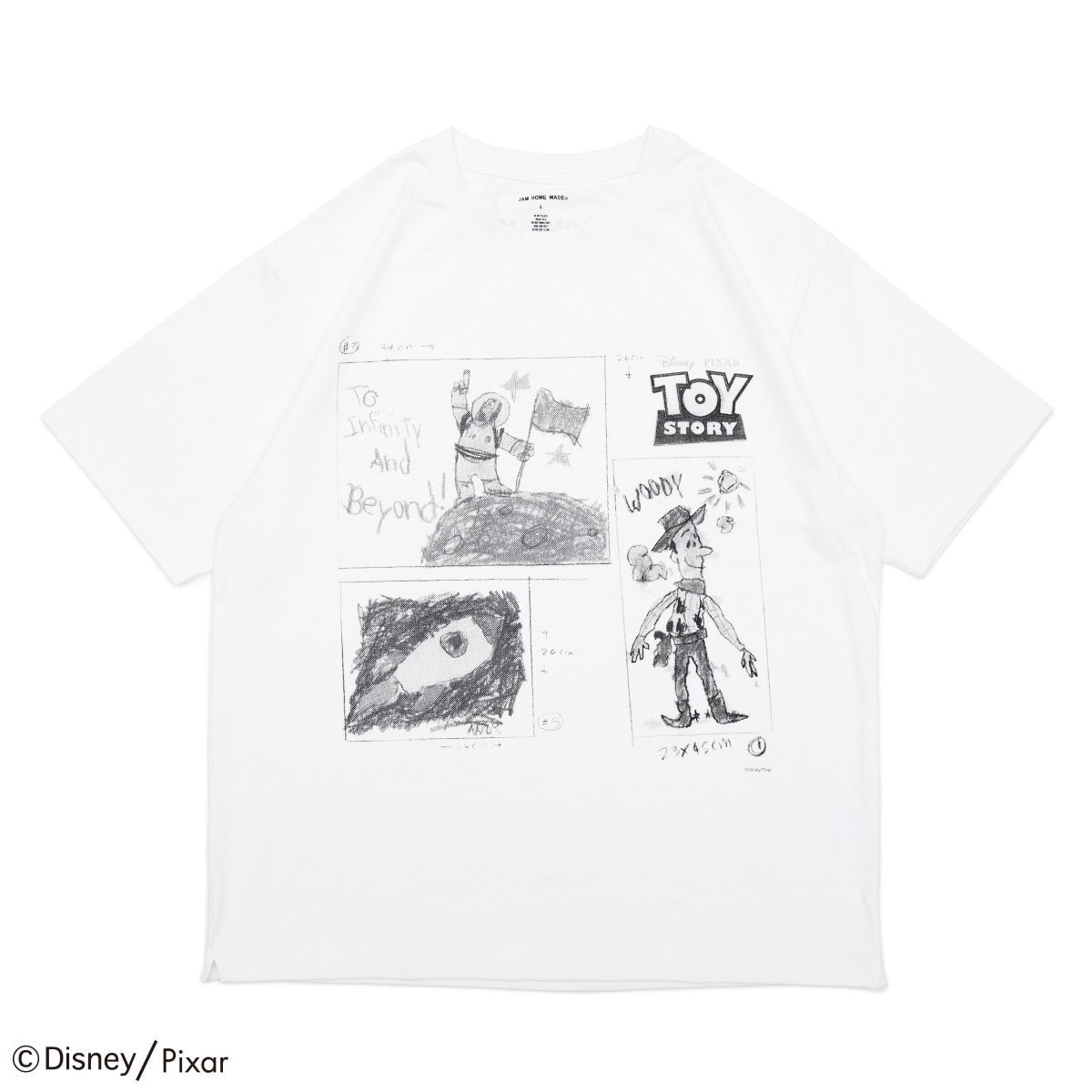 JAM HOME MADE Launches Toy Story 30th Anniversary Andy Illustration Tee in Tokyo July 10