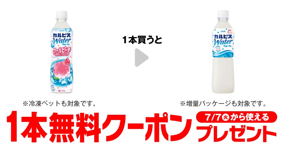 Calpis® Water Cool Peach 490ml