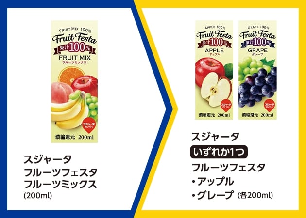 Sujata Fruit Festa Fruit Mix (200ml)