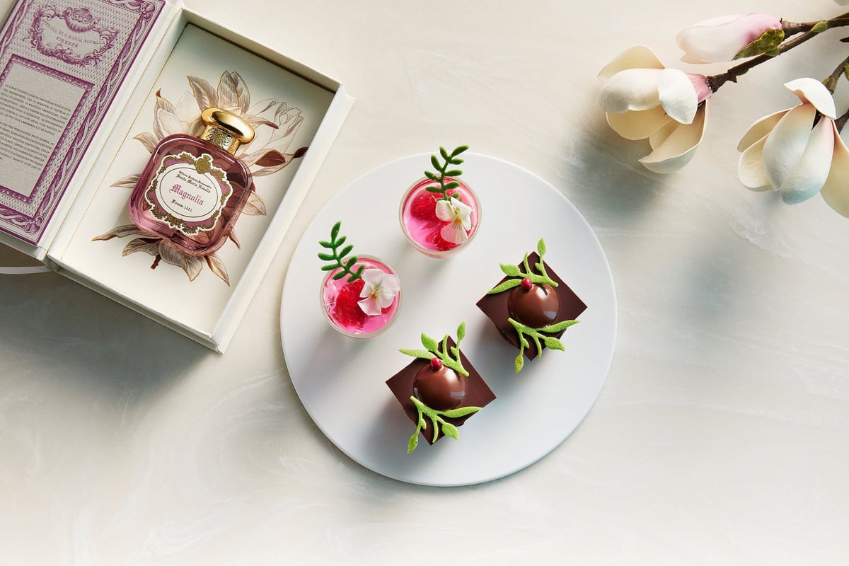 JW Marriott Tokyo Offers ¥10,000 Santa Maria Novella Collaboration Afternoon Tea
