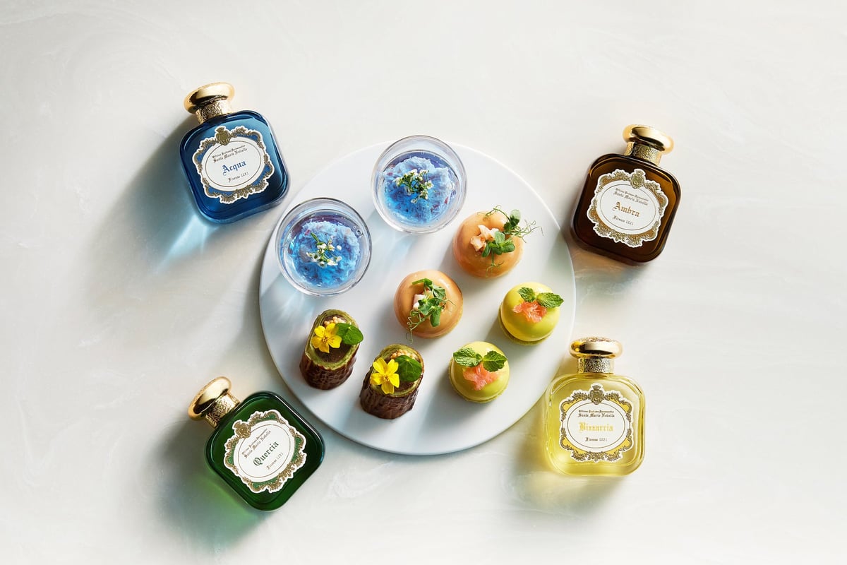 JW Marriott Tokyo Offers ¥10,000 Santa Maria Novella Collaboration Afternoon Tea