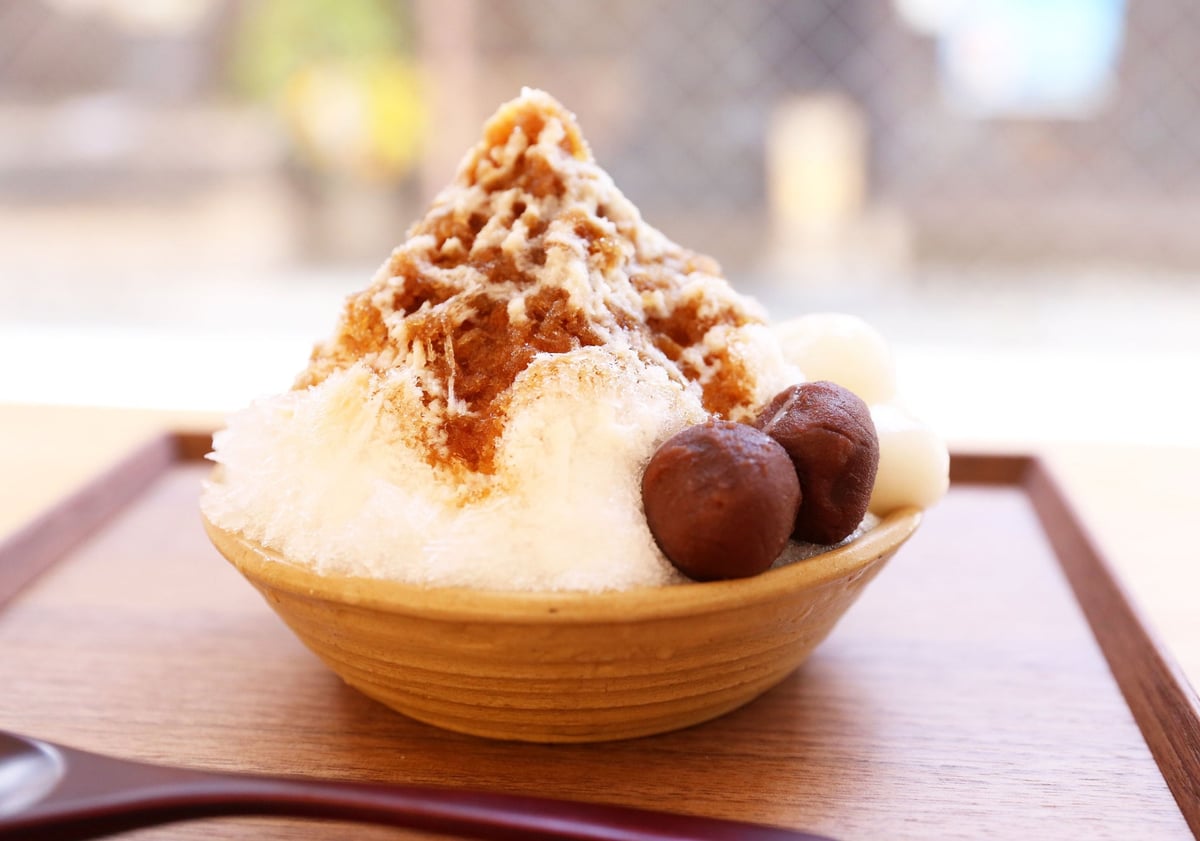 Uba-dama Ice — ¥1,000 (tax included)