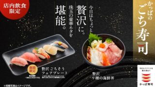 kappa sushi limited luxury gochi sushi fair plate 01
