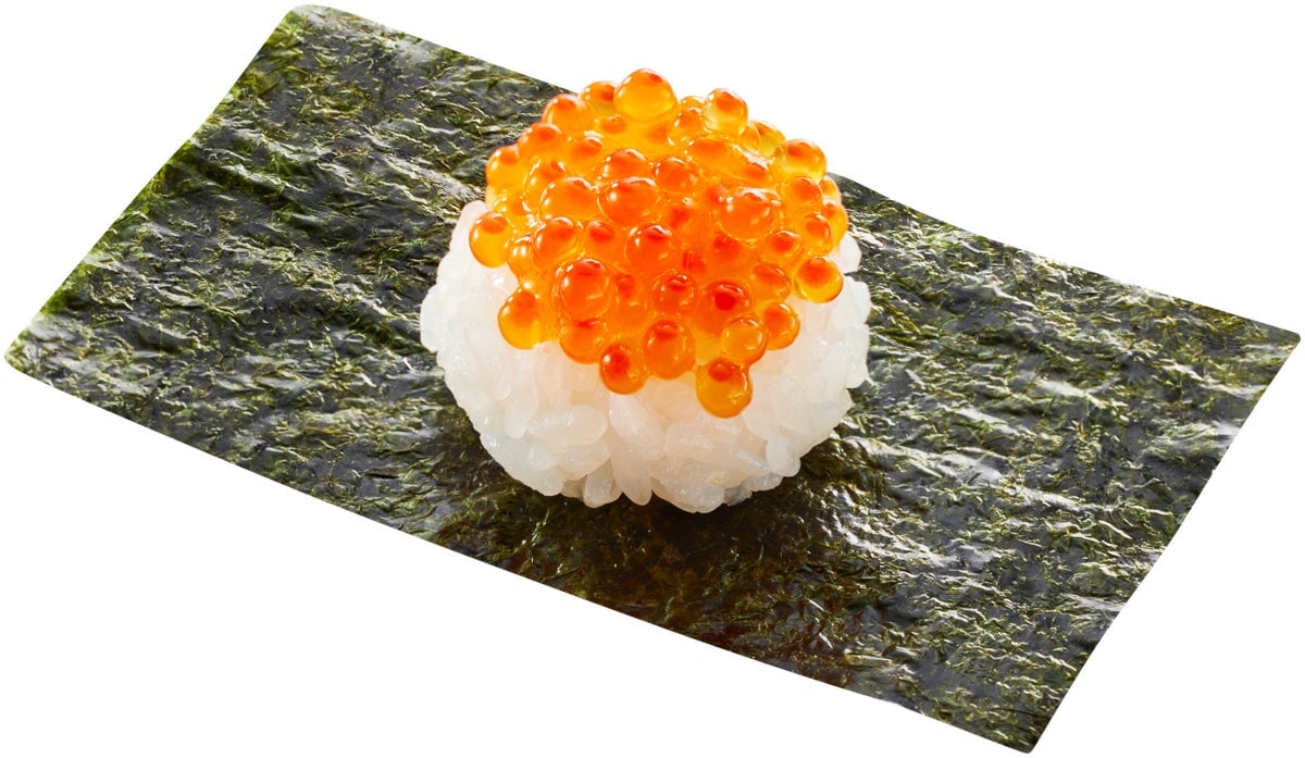 In-store only, limited-time “Nordic Salmon Ikura” Wrap — ¥100 (tax included)