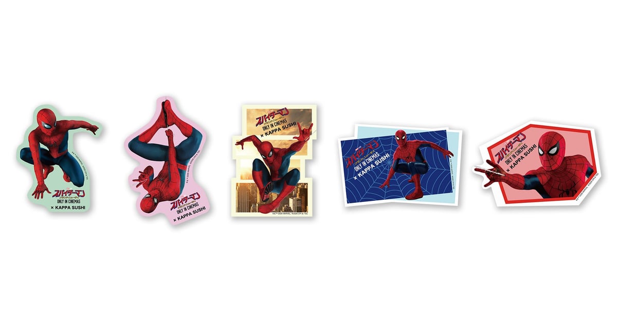 Kappa Sushi Offers Free Spider-Man Stickers with Purchase in Japan