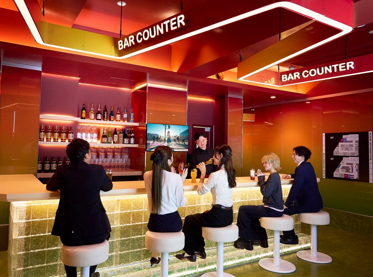 Open counter ※Image